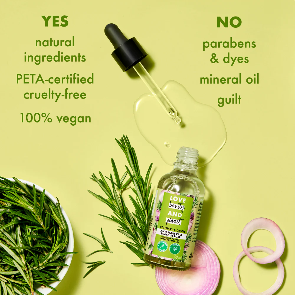 Onion & Rosemary Anti Hairfall Scalp Serum - Image 5