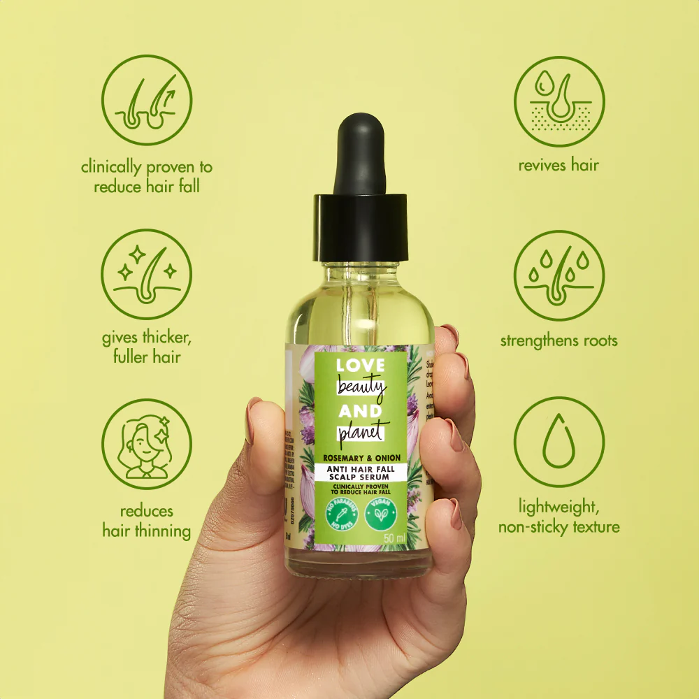 Onion & Rosemary Anti Hairfall Scalp Serum - Image 6