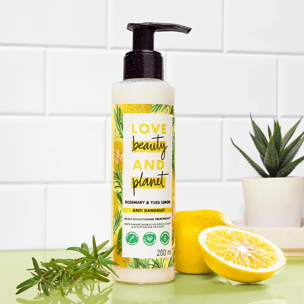 Rosemary & Yuzu Lemon Anti Dandruff Scalp Conditioning Treatment - 200ml - Image 10