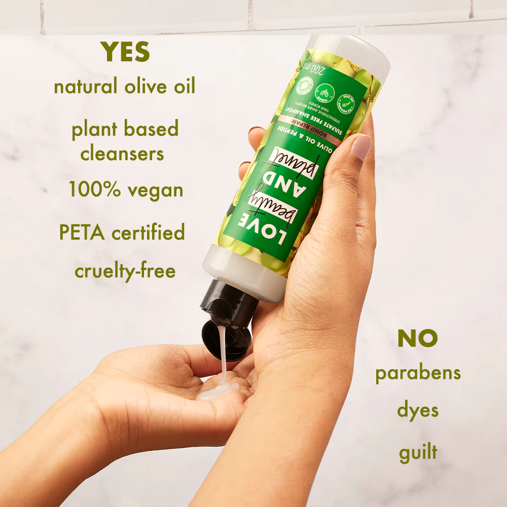 Olive Oil & Peptide Shampoo - 400 ml - Image 4
